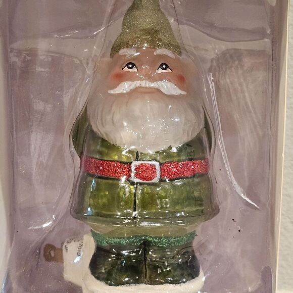 St Nicholas Square Santa Clause Elf Gnome‎ Christmas Holiday Night Light 5" - Picture 2 of 6